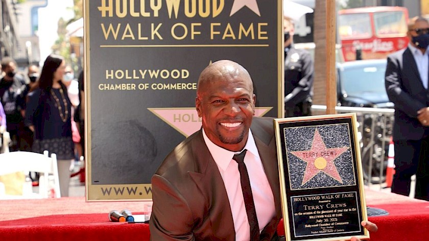 Terry Crews Honored With Hollywood Star